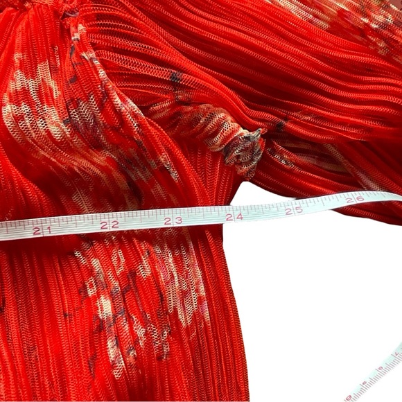 NWT Free People Red High Low Top - Picture 9 of 10